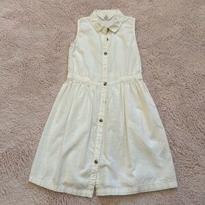 Girls linen dress size 7
